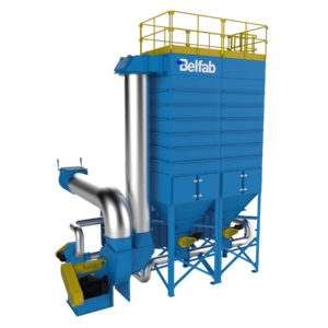 Belfab's MPJB dust collector, part of our dust collection systems.