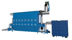 Belfab's NBM dust collector, part of our dust collection systems.