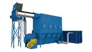 Belfab's SBM dust collector, part of our dust collection systems.
