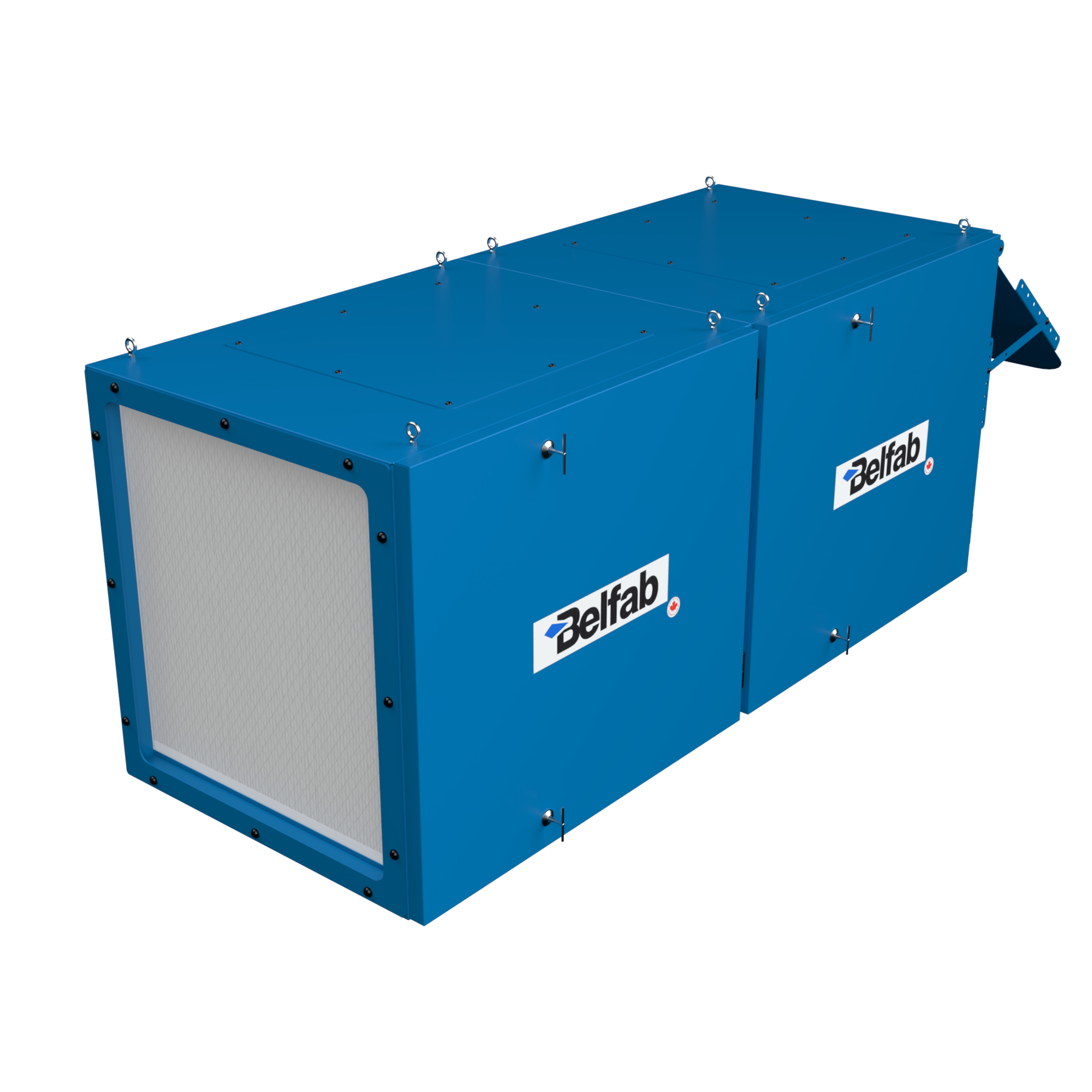 An ambient air cleaner from our dust collection systems.